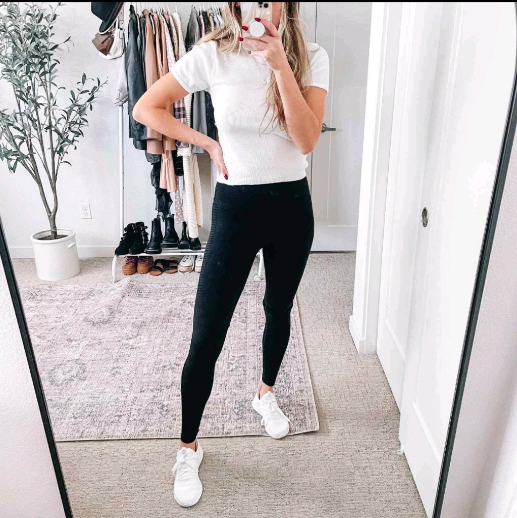 Women's Alphalete Amplify Leggings Id00037 Size Small Black